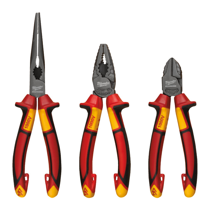 Milwaukee VDE Plier Set (3 Pc)
