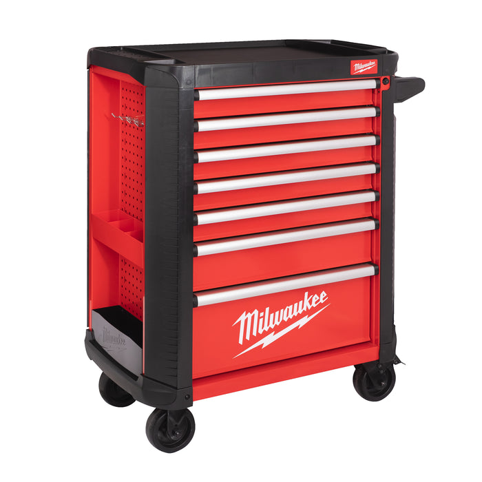Milwaukee 30″ / 78 Cm 7-Drawer Steel Storage Rolling Cabinet SRC30-1