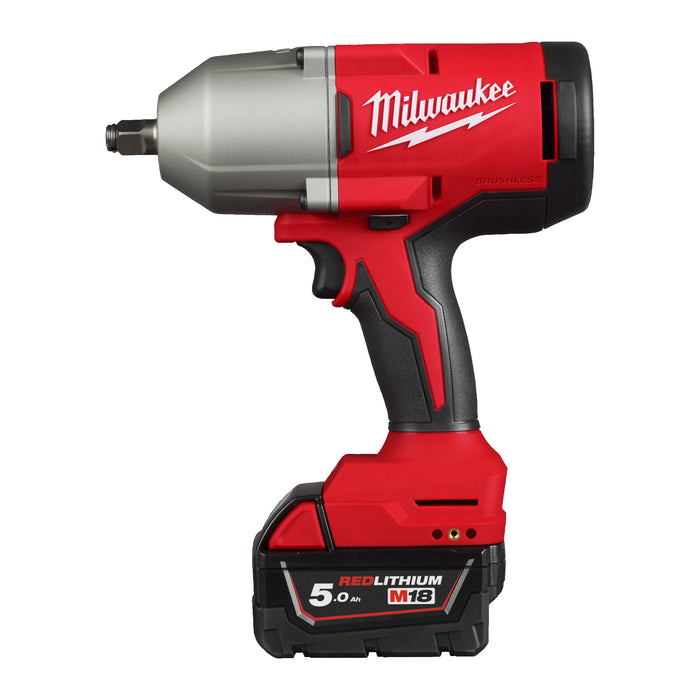 Milwaukee M18™ Brushless ½″ High Torque Impact Wrench With Friction Ring M18BLHIWF12-502X