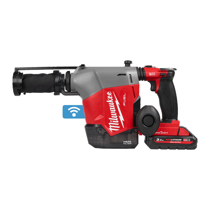 Milwaukee M18 FUEL™ 16 Mm SDS-PLUS Hammer With Integrated Dust Extractor M18FHAFOH16-302X