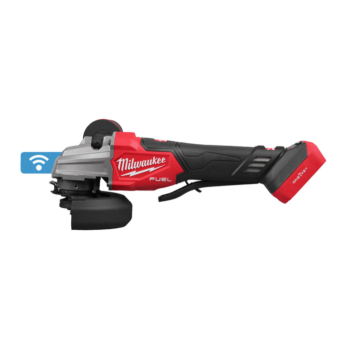 Milwaukee M18 FUEL™ 125 Mm Safety Grinder With Variable Speed And ONE-KEY™ M18FSAGSVO125X-0X