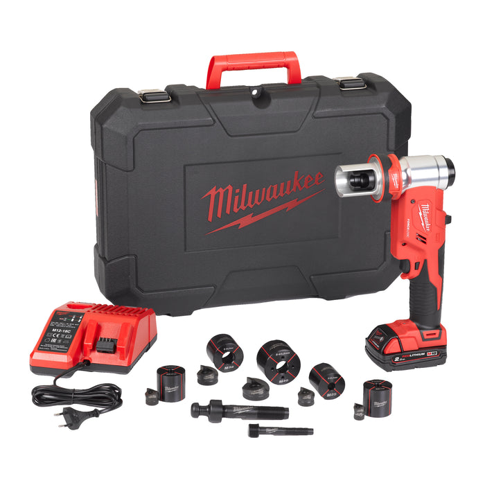 Milwaukee M18™ FORCE LOGIC™ Hydraulic Knockout Punch M18HKP-201CA