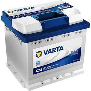 VARTA C22 Blue Dynamic 079 Car Battery – 12V 52Ah (552400047)