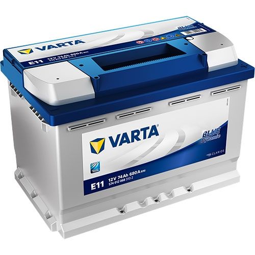 VARTA E11 Blue Dynamic 096 Car Battery – 12V 74Ah (574012068)