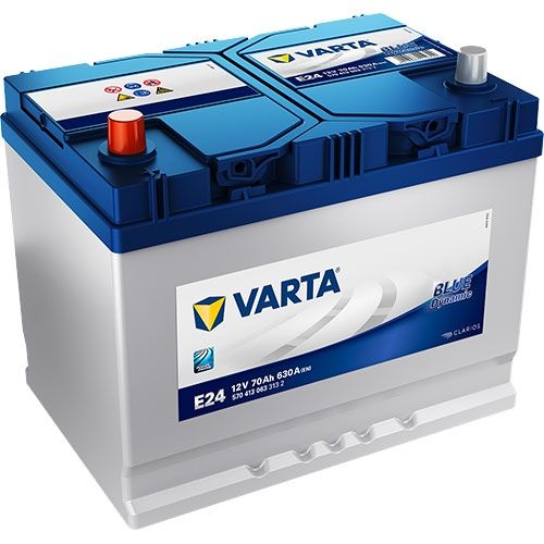 VARTA E24 Blue Dynamic 069 Car Battery – 12V 70Ah (570413063)