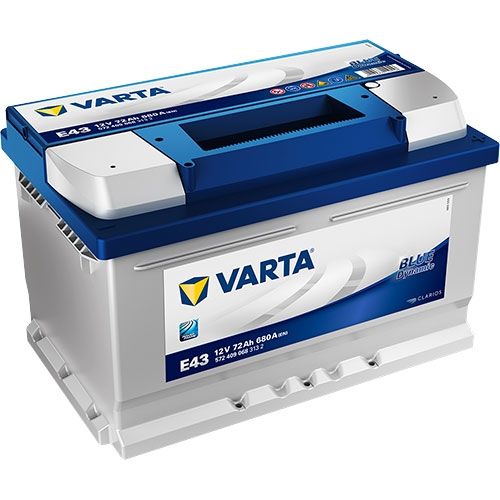 VARTA E43 Blue Dynamic 096 Car Battery – 12V 72Ah (572409068)