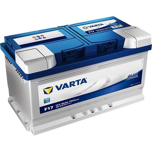 VARTA F17 Blue Dynamic 110 Car Battery – 12V 80Ah (580406074)