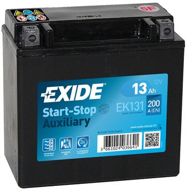 Exide EK131 Auxiliary Battery 12V 12Ah 200A