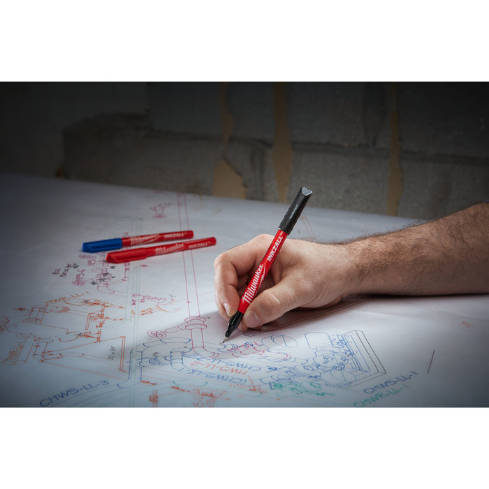 Milwaukee INKZALL™ Fine Tip Pens (4Pc)