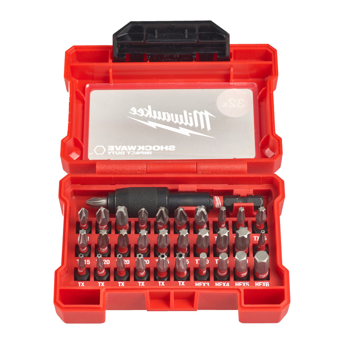 Milwaukee 32pc Shockwave Impact Duty set