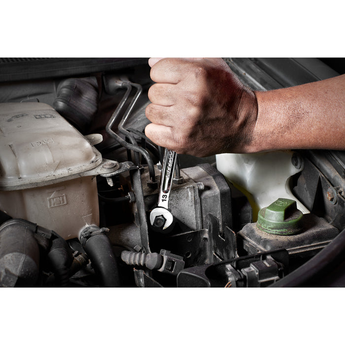 Milwaukee MAX BITE™ Metric Combination Spanner Set (15 Pc)