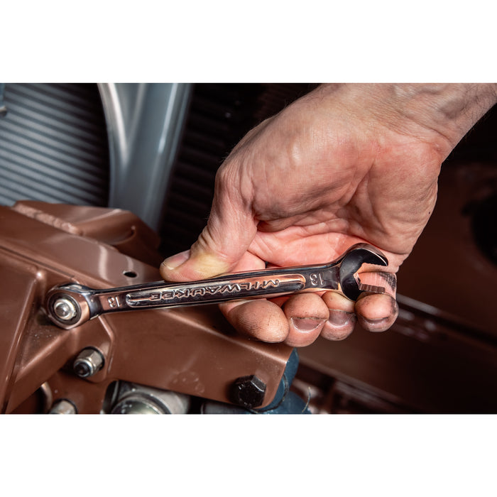 Milwaukee 12Pc Double Ring Offset Spanner Set