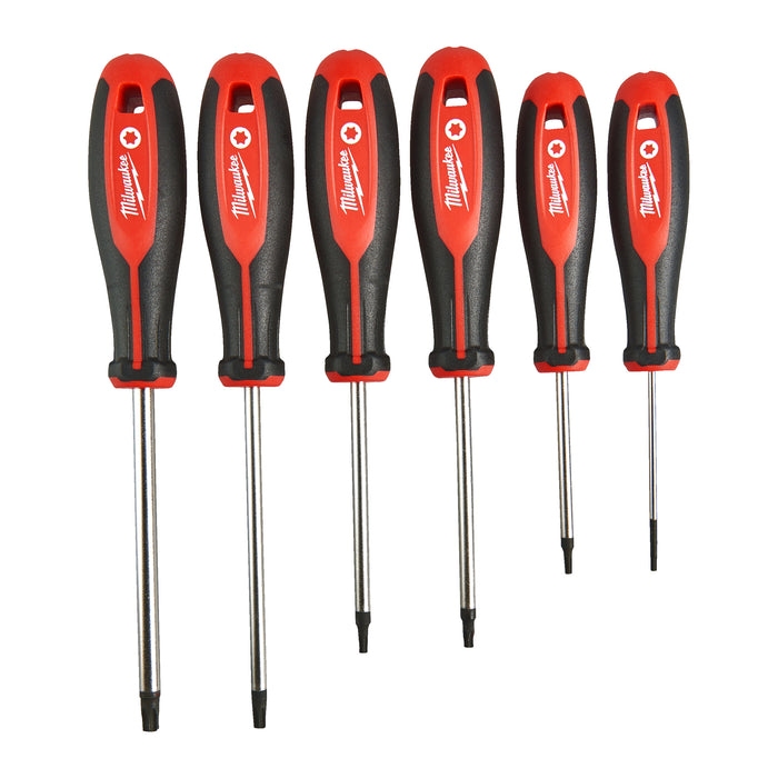 Milwaukee Tri-lobe Screwdriver Torx Set (6Pc)