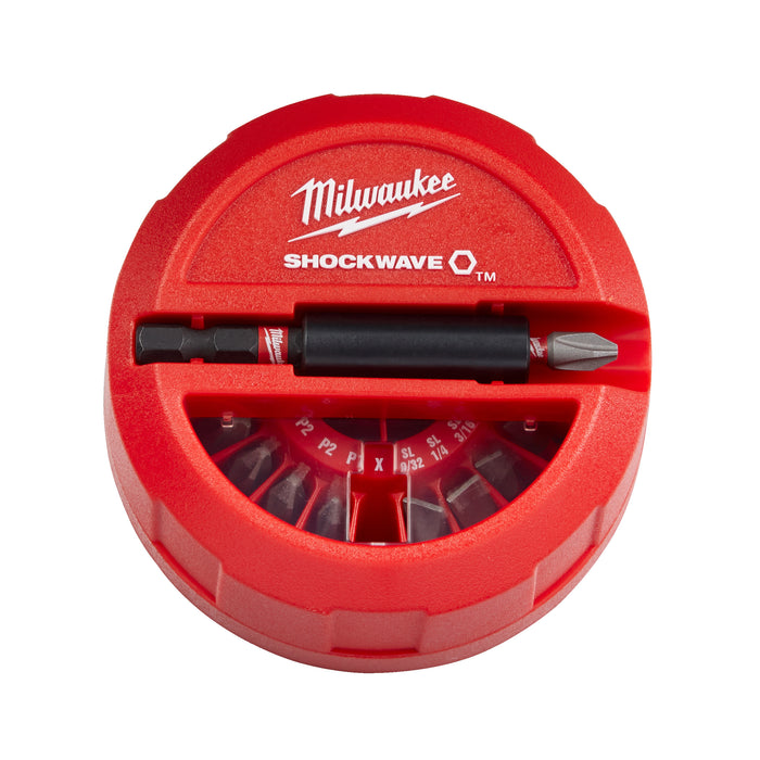 Milwaukee SHOCKWAVE Impact Duty puck bit set (16 pc)