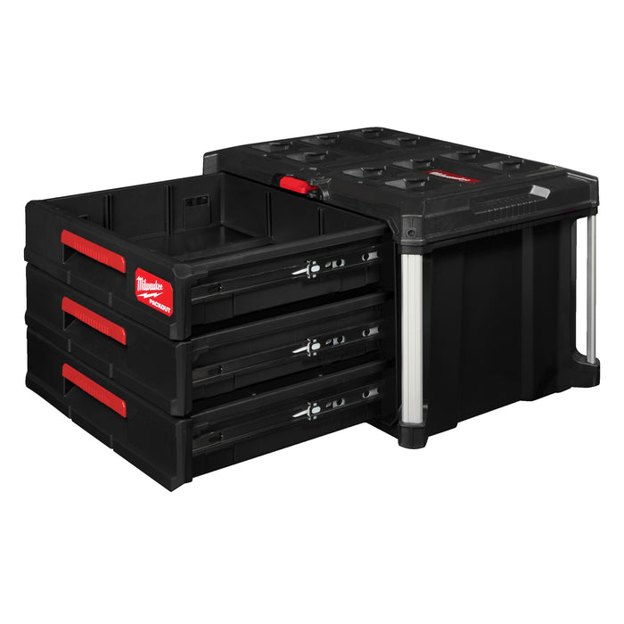 Milwaukee PACKOUT™ 3 Drawer Tool Box