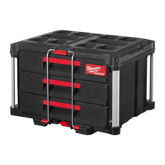 Milwaukee PACKOUT™ 3 Drawer Tool Box
