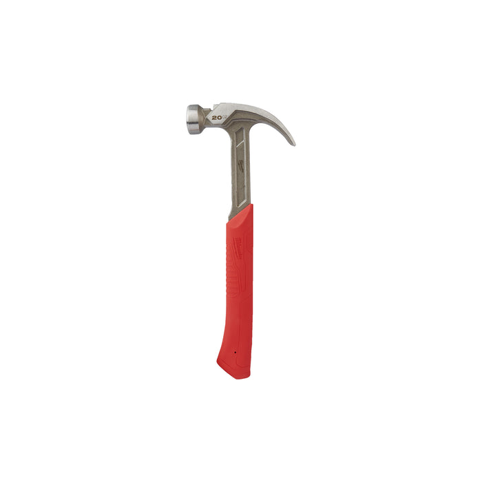 Milwaukee 20oz Steel curved claw hammer