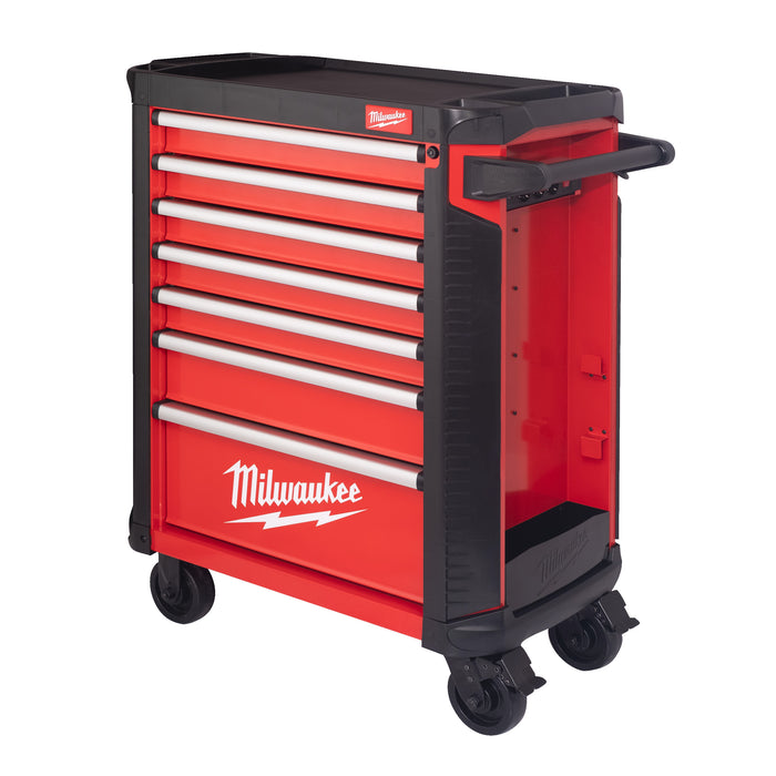 Milwaukee 30″ / 78 Cm 7-Drawer Steel Storage Rolling Cabinet SRC30-1