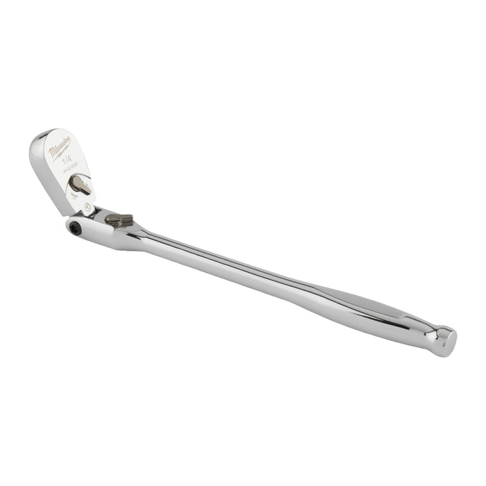 Milwaukee ¼″ Drive Long Flexible Head Ratchet