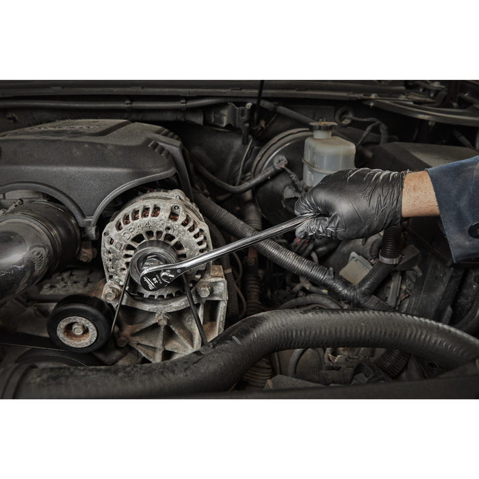 Milwaukee ¼″ Drive Long Flexible Head Ratchet