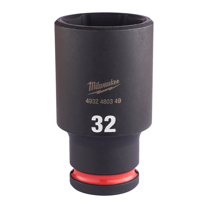 Milwaukee 32 Mm 1/2″ Impact Socket Deep - 1Pc