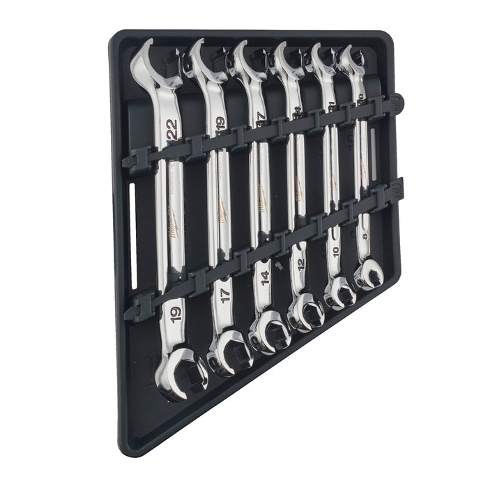 Milwaukee Flare Nut Spanner 6 Pc Set - Metric