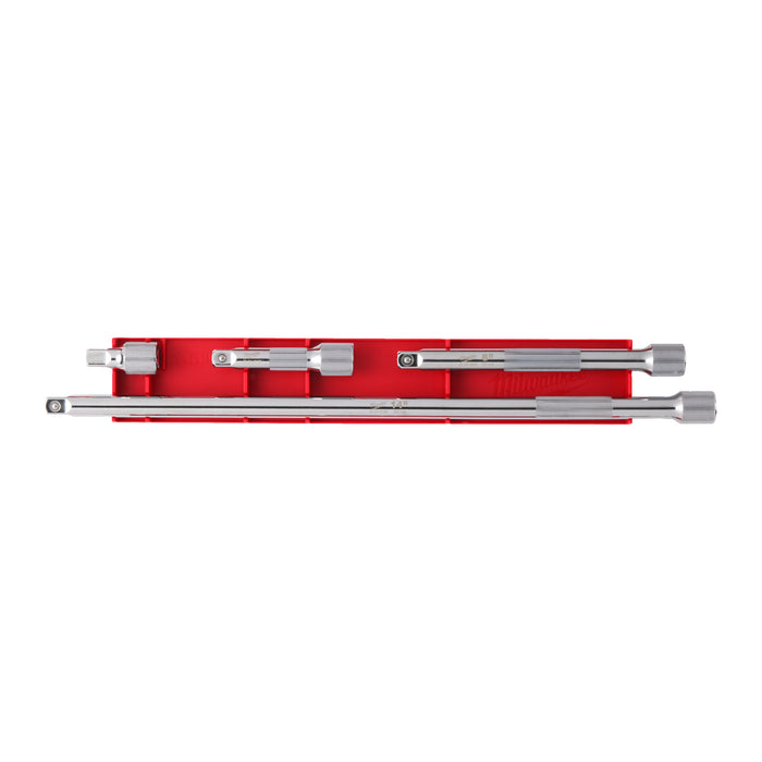 Milwaukee ⅜″ Drive Extension Set - 4 Pc