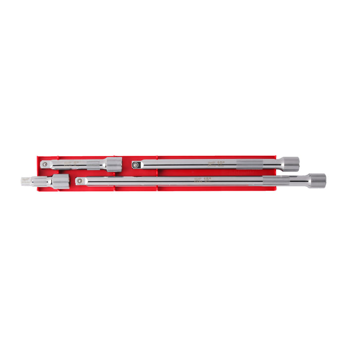 Milwaukee ½″ Drive Extension Set - 4 Pc