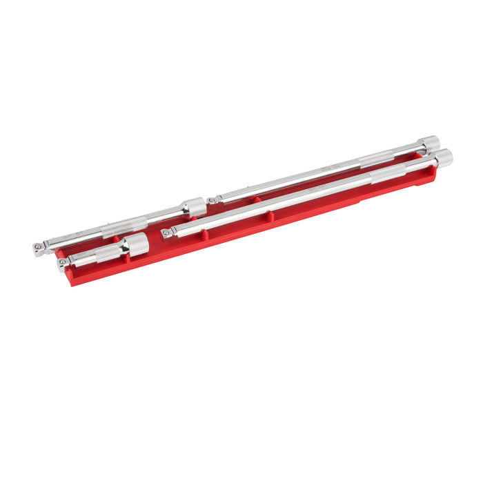 Milwaukee ¼″ Drive Wobble Extension Set 4Pc