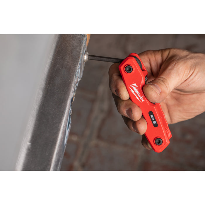 Milwaukee 8Pc Metric Folding Hex Key Set