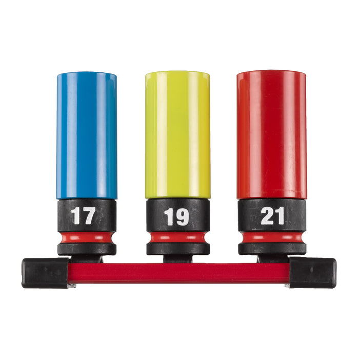 Milwaukee Hex Socket ShW 1/2″ Auto Set-3pc