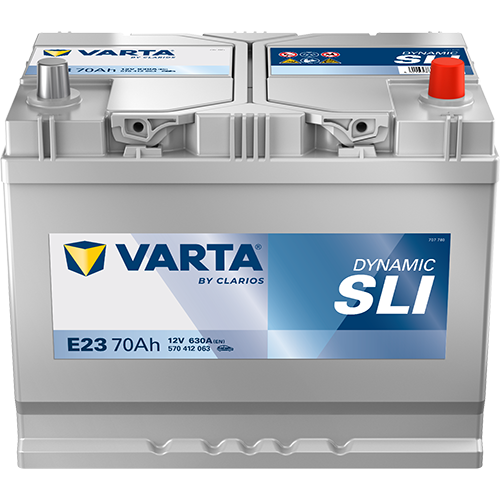 Varta E23 (068) 12V 70Ah 630A Car Battery