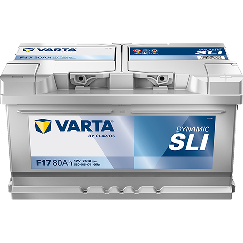 Varta F17 (110) 12V 80Ah 740A Car Battery