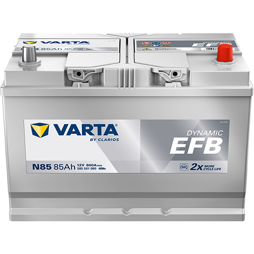 Varta N85 (335EFB) 12V 85Ah 800A EFB Stop-Start Car Battery