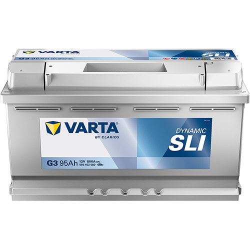 Varta G3 (019) 12V 95Ah 800A Car Battery