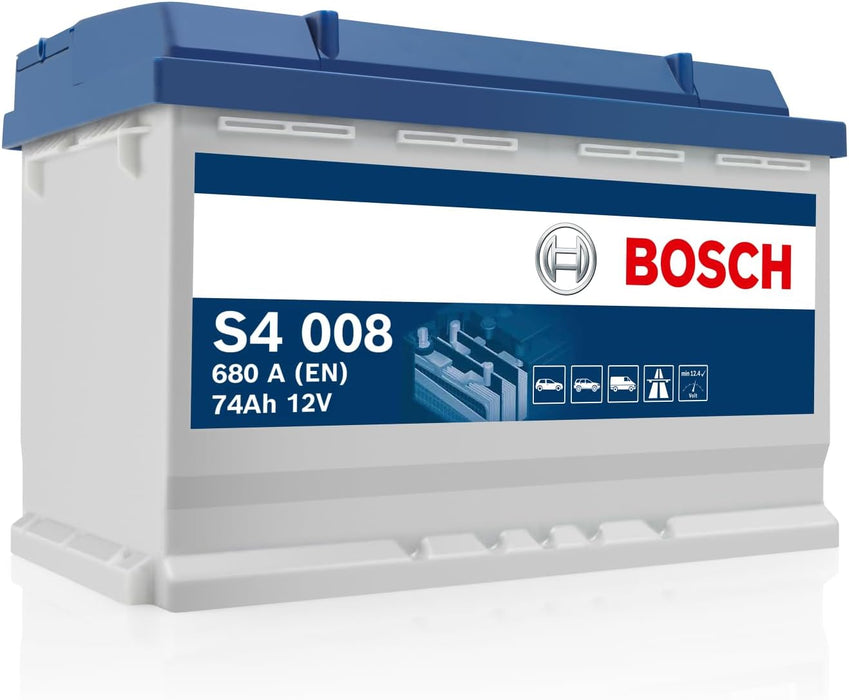 Bosch S4008 (096) 12V 74Ah 680A Car Battery