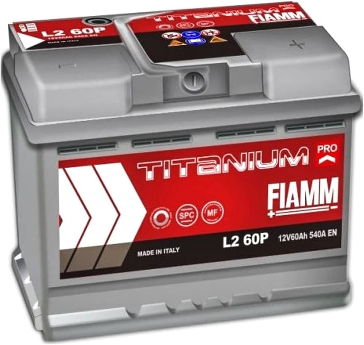 Fiamm L2X60 (078) 12V 60Ah 540A Car Battery