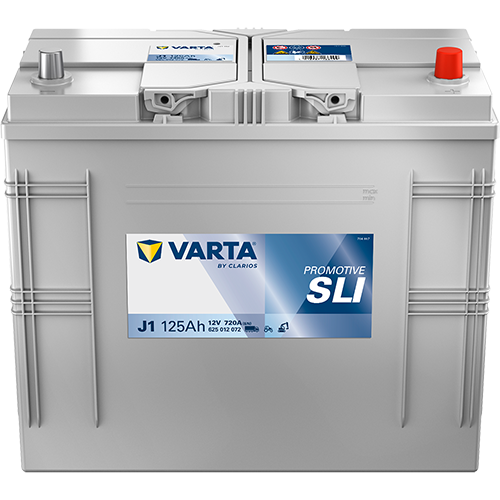 Varta J1 (647/655) 12V 125Ah 720A Heavy Duty Car Battery