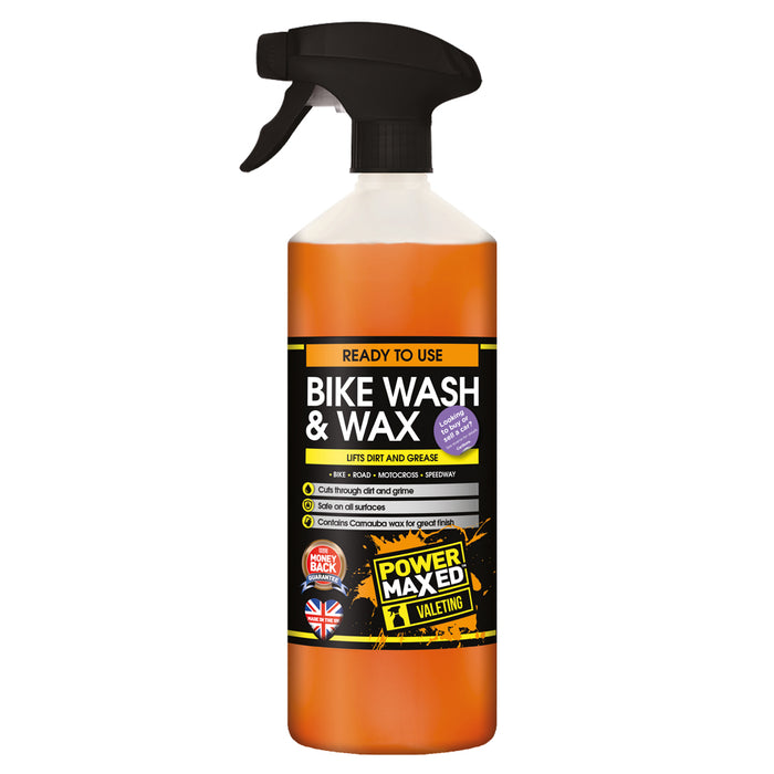 Power Maxed Heavy Duty Bike Wash Spray RTU 1ltr