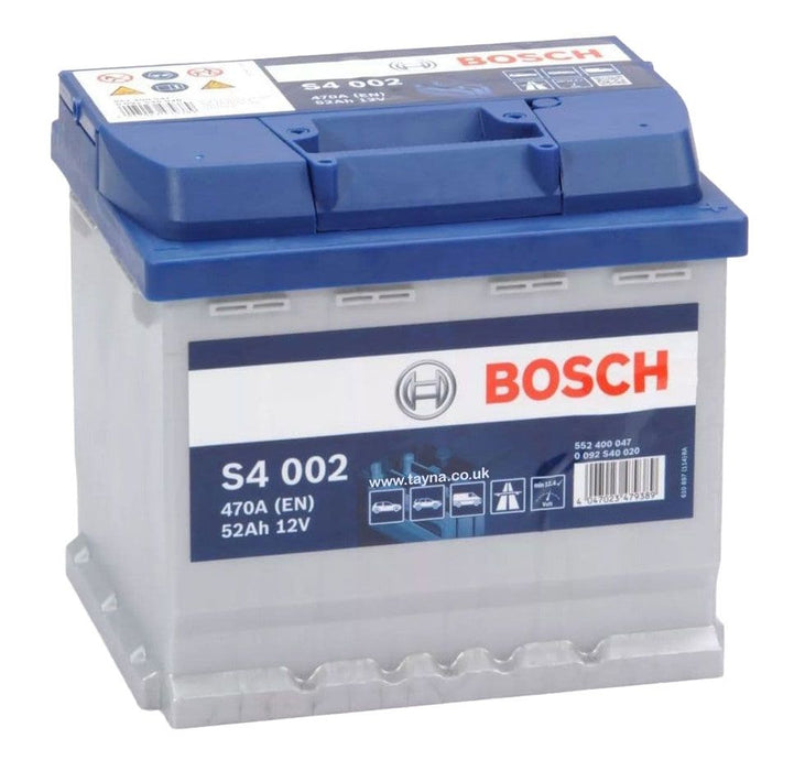 Bosch S4002 (012/079) 12V 52Ah 470A Car Battery
