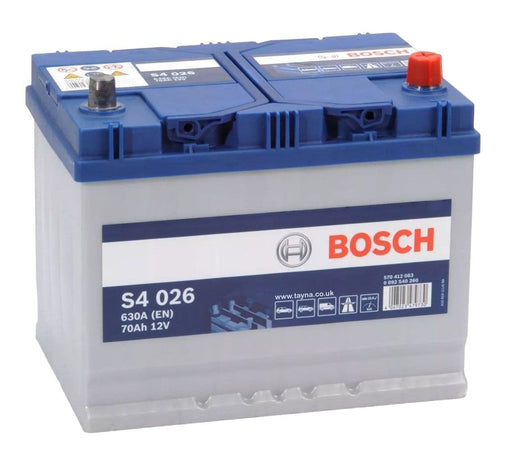 Bosch S4026 (068) 12V 70Ah 630A Car Battery