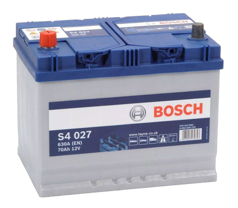 Bosch S4027 (069) 12V 70Ah 630A Car Battery