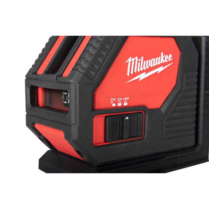 Milwaukee Alkaline Green Cross Line Laser CLL-C