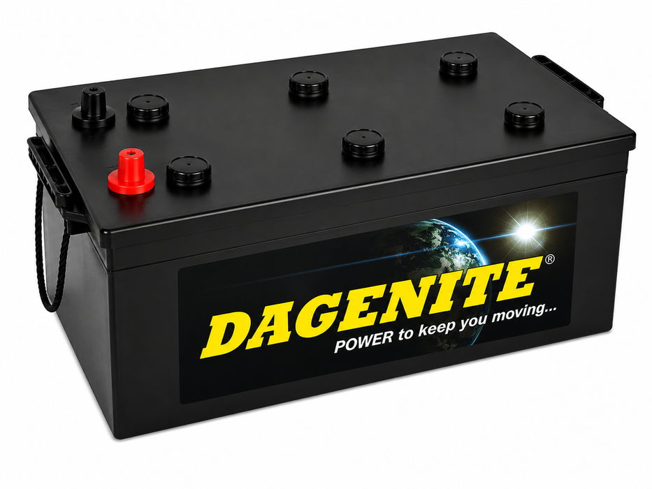Dagenite (624) 12V 220Ah Heavy Duty Car Battery