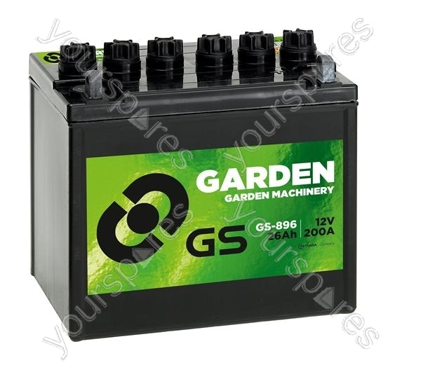 GS 12V 26Ah 200A Garden Lawnmower Battery