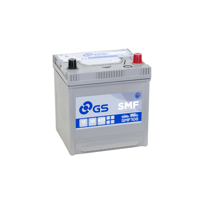 GS SMF108 (108) 12V 50Ah 420A Car Battery