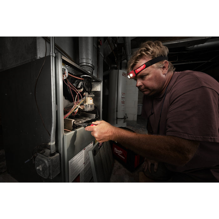 Milwaukee Alkaline Spot Flood Headlamp HL-SF