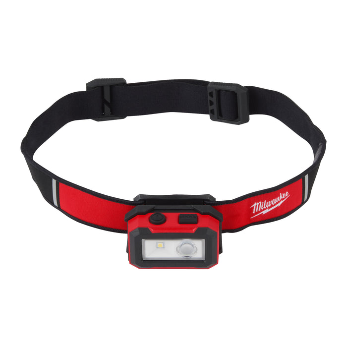 Milwaukee Internal USB rechargeable headlamp 450 lumens IRHL450