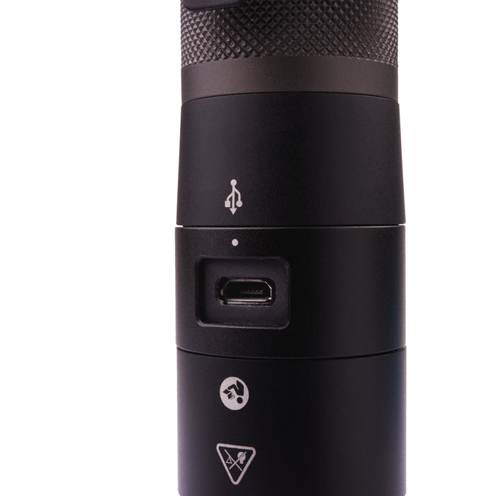 Milwaukee USB Rechargeable Fixed Metal LED Flashlight L4FMLED-301