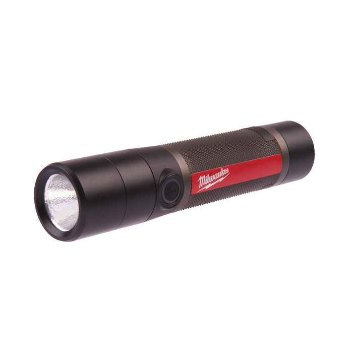 Milwaukee USB Rechargeable Fixed Metal LED Flashlight L4FMLED-301